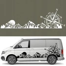 szablon-malarski-na-samochod-camper-grafika-pasmo-gorskie-kompas-43x140