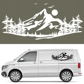 szablon-malarski-na-samochod-camper-motyw-gorzysty-drzewa-ptaki-44x97