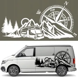 szablon-malarski-na-samochod-camper-motyw-camping-kompas-gory-las-44x86