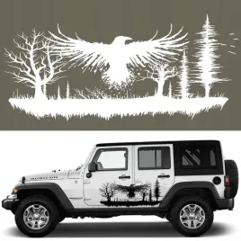 szablon-malarski-na-samochod-drzewa-mroczny-kruk-off-road-44x100cm