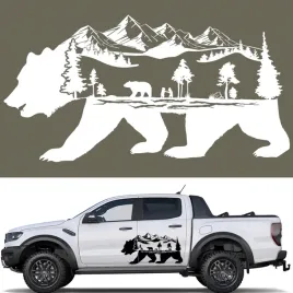 szablon-malarski-na-samochod-drzewa-gory-las-offroad-niedzwiedz-85x44cm