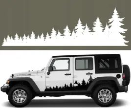 szablon-malarski-na-samochod-las-drzewa-jeep-off-road-45-x-145-cm