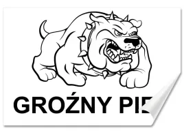 naklejka-ostrzegawcza-uwaga-grozny-pies-30x20-samoprzylepna