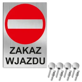 nierdzewna-tabliczka-ostrzegawcza-zakaz-wjazdu-30x20-aluminium