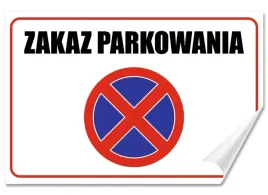 naklejka-ostrzegawcza-stop-zakaz-parkowania-30x20-samoprzylepna