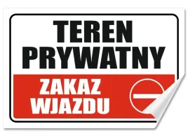 naklejka-stop-teren-prywatny-zakaz-wjazdu-30x20-samoprzylepna