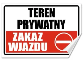 naklejka-stop-teren-prywatny-zakaz-wjazdu-30x20-samoprzylepna