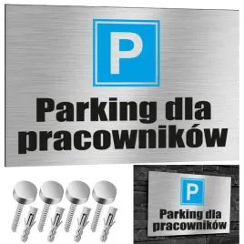 nierdzewna-tabliczka-parking-dla-pracownikow-30x20-aluminium