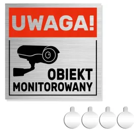 nierdzewna-tabliczka-na-drzwi-sciane-uwaga-obiekt-monitorowany-10x10-alu