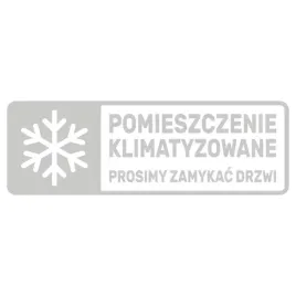 naklejka-pomieszczenie-klimatyzowane-15x5-or-mleczna-or-folia-szroniona