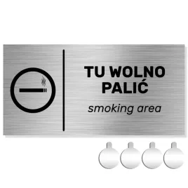 nierdzewna-tabliczka-na-drzwi-sciane-tu-wolno-palic-10x20-aluminium-english