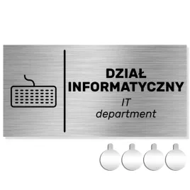 nierdzewna-tabliczka-na-drzwi-sciane-dzial-informatyczny-10x20-alu-english