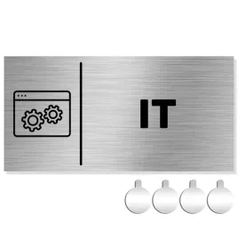 nierdzewna-tabliczka-na-drzwi-sciane-it-dzial-informatyczny-10x20-aluminium