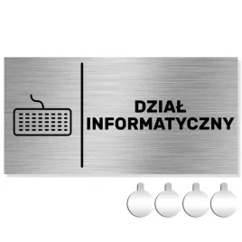 nierdzewna-tabliczka-na-drzwi-sciane-dzial-informatyczny-10x20-aluminium