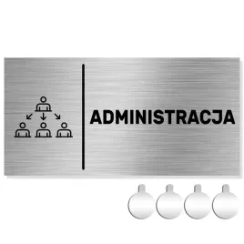 nierdzewna-tabliczka-na-drzwi-sciane-napis-administracja-10x20-aluminium