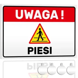 tabliczka-pcv-ostrzegawcza-uwaga-piesi-30x20-druk-uv-przylepce