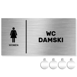 nierdzewna-tabliczka-na-drzwi-sciane-toaleta-wc-damski-10x20-aluminium