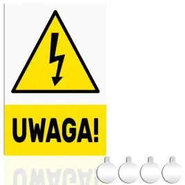 tabliczka-pcv-uwaga-napiecie-elektryczne-30x20-druk-uv-przylepce