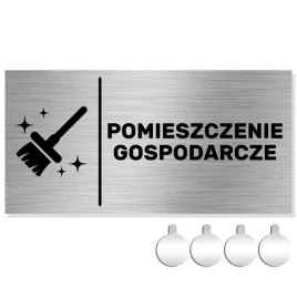 nierdzewna-tabliczka-na-drzwi-sciane-pomieszczenie-gospodarcze-10x20