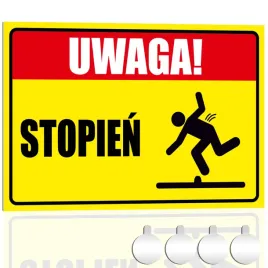 tabliczka-pcv-ostrzegawcza-uwaga-stopien-30x20-druk-uv-przylepce