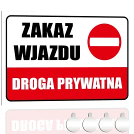 tabliczka-pcv-zakaz-wjazdu-droga-prywatna-30x20-druk-uv-przylepce