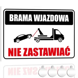 tabliczka-pcv-brama-wjazdowa-nie-zastawiac-zakaz-30x20-druk-uv-przylepce