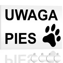 tabliczka-pcv-ostrzegawcza-uwaga-pies-lapa-30x20-druk-uv-przylepce