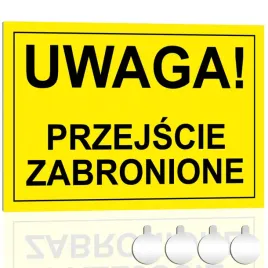 tabliczka-pcv-uwaga-przejscie-zabronione-30x20-druk-uv-przylepce