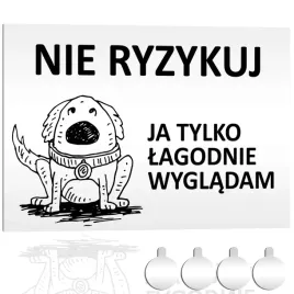 tabliczka-pcv-uwaga-zly-pies-nie-ryzykuj-30x20-druk-uv-przylepce
