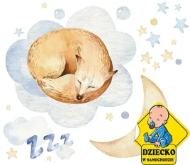 naklejka-dekoracyjna-na-sciane-spiace-zwierzeta-lis-58x110