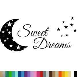 naklejka-dekoracyjna-na-sciane-ksiezyc-gwiazdki-napis-sweet-dreams-44x97