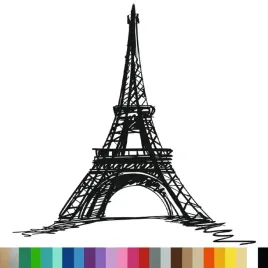 naklejka-dekoracyjna-na-sciane-budowla-wieza-tower-zabytek-francja-94x93