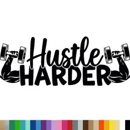naklejka-dekoracyjna-na-sciane-do-silowni-napis-hustle-harder-94x248