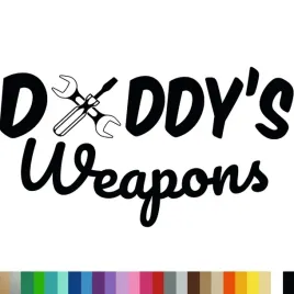 naklejka-dekoracyjna-na-sciane-napis-daddy-s-weapons-94x172-cm