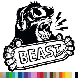 naklejka-dekoracyjna-na-sciane-beast-mode-goryl-44x45-cm
