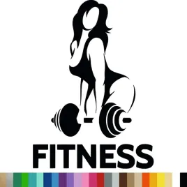 naklejka-dekoracyjna-na-sciane-do-silowni-woman-napis-fitness-94x131-cm
