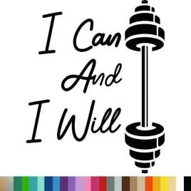 naklejka-dekoracyjna-na-sciane-sztanga-napis-i-can-and-i-will-94x117