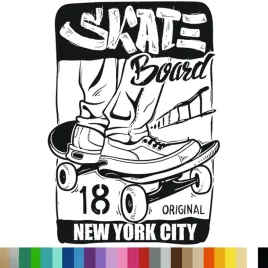 naklejka-dekoracyjna-na-sciane-sport-skateboard-nyc-94x133-cm