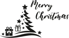 naklejka-na-sciane-motyw-swiateczny-merry-christmas-choinka-22x40cm