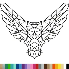 naklejka-dekoracyjna-na-sciane-sowa-wzor-geometryczny-94x115cm