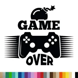 naklejka-dekoracyjna-na-sciane-gaming-bomba-napis-game-over-94x109