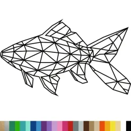 naklejka-dekoracyjna-na-sciane-wzor-ryba-geometryczny-nowoczesny-70x119cm