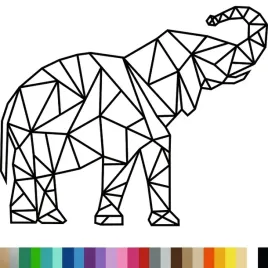 naklejka-dekoracyjna-na-sciane-zwierze-slon-wzor-geometryczny-94x115cm