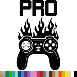 naklejka-dekoracyjna-na-sciane-gaming-pro-plomienie-pad-94x151