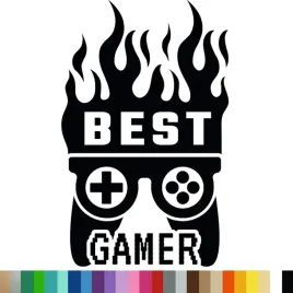 naklejka-dekoracyjna-na-sciane-gamingpad-ognie-napis-best-gamer-94x150