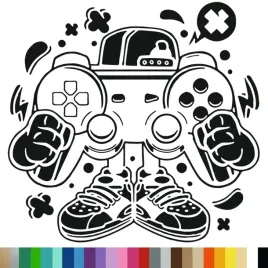 naklejka-dekoracyjna-na-sciane-gaming-gamer-kontroler-44x46