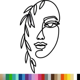naklejka-dekoracyjna-na-sciane-art-line-kobieta-woman-nowoczesny-51x94cm