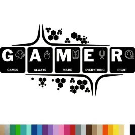 naklejka-dekoracyjna-na-sciane-gaming-klawiatura-games-94x177