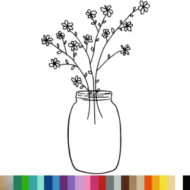 naklejka-dekoracyjna-na-sciane-kwiaty-wazon-flowers-bukiet-59x94