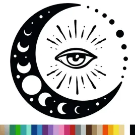 naklejka-dekoracyjna-na-sciane-ksiezyc-moon-oko-eye-93x94-cm